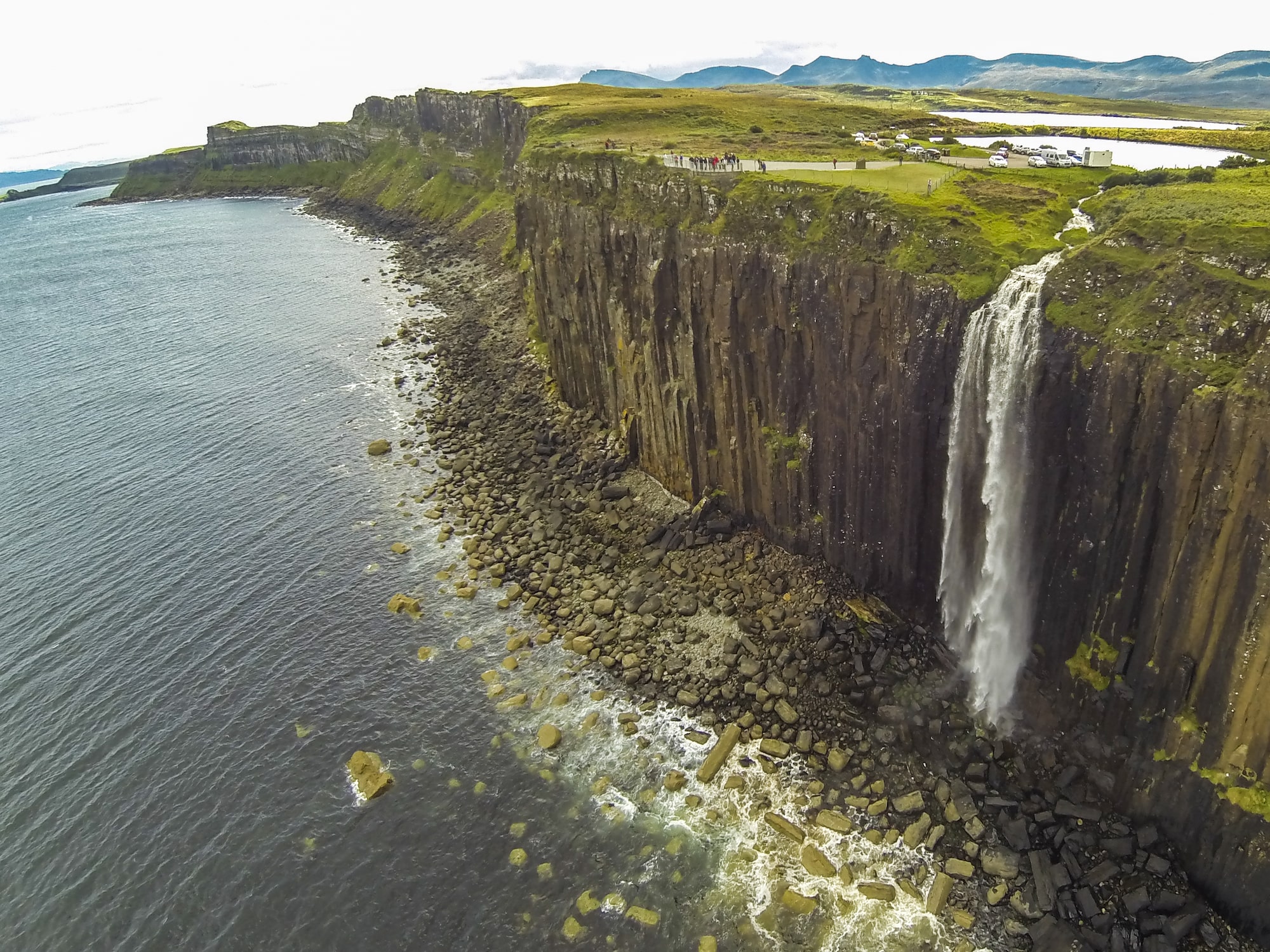 Mealt Waterfall, Kilt Rock