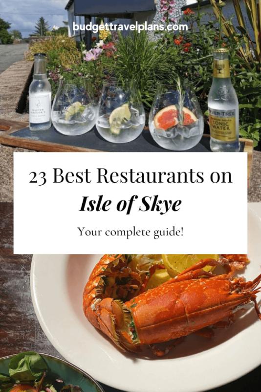 Isle of Skye Restaurants: 23 of our Favourites for 2024