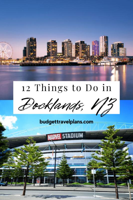 Things to do in Docklands, Pinterest Pin